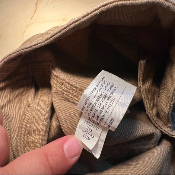 Women's DuluthFlex Curves setter Relaxed Leg Cargo Pants camel size 10 / 31 - Picture 16 of 16